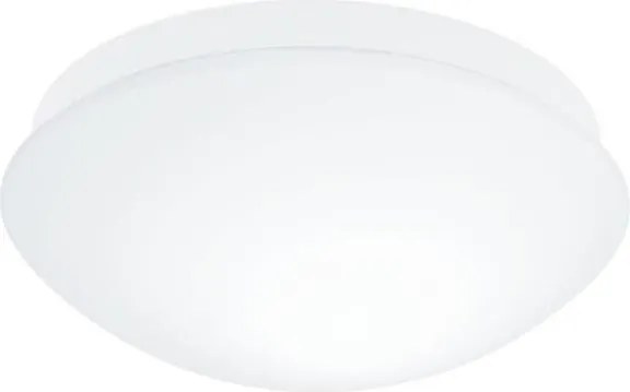 Eglo 54528 - Plafoniera LED per bagno con sensore, 1x E27/5,5W/230V, Ø 27,5 cm, IP44