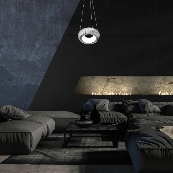 Lampadario LED a sospensione con filo MERCURIO 1xLED/12W/230V