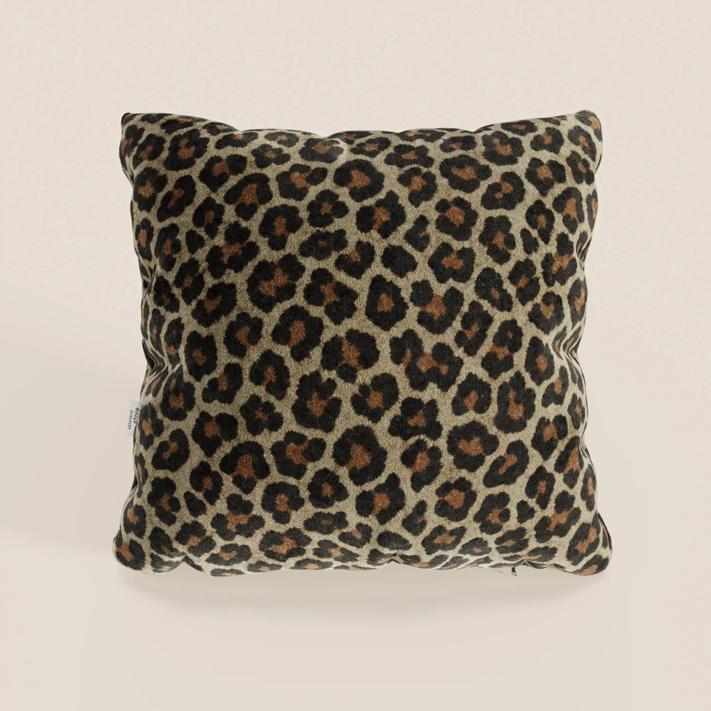 Wild cuscino in collezione Wild in microfibra impermeabile leopardo