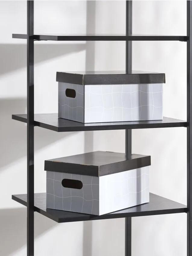 Sinsay - Confezione da 2 scatole portaoggetti - grigio chiaro