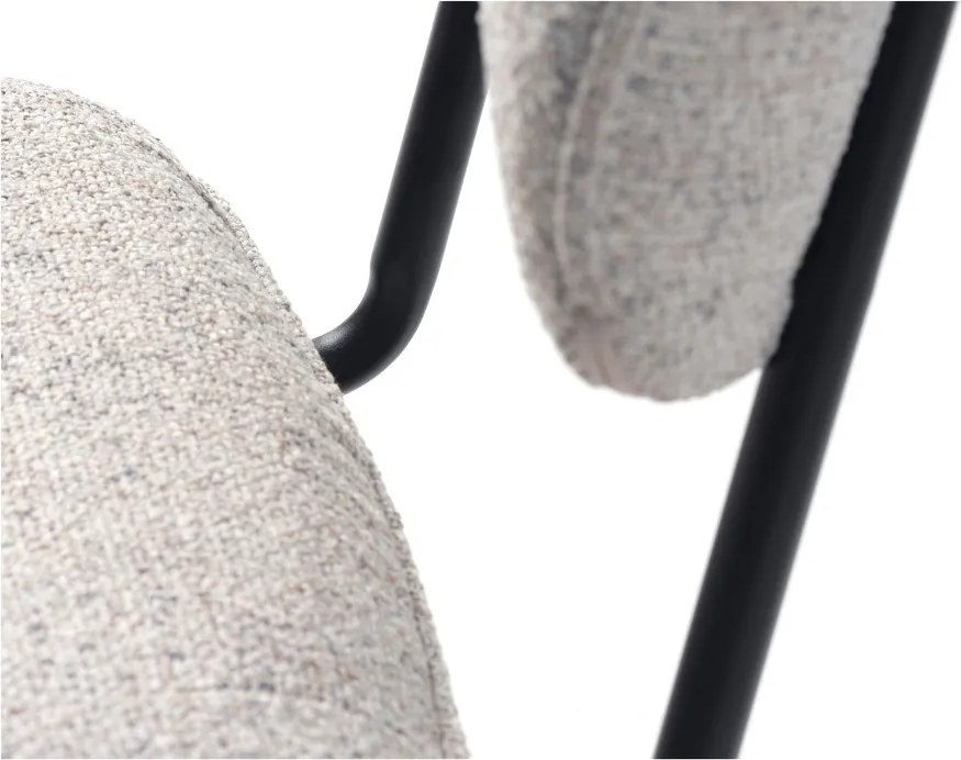 Sedia da pranzo grigio chiaro Buffalo - Unique Furniture