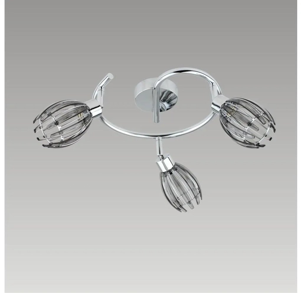 Prezent 61208 - Faretto EZZO 3xG9/33W/230V fumé