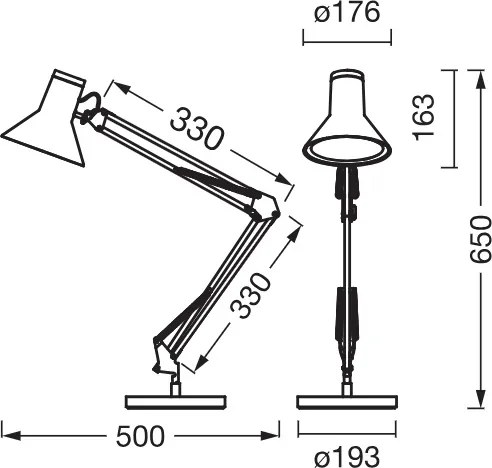 Osram - Lampada da scrivania LED dimmerabile OFFICE LINE LED/9W/230V 3000K bianca