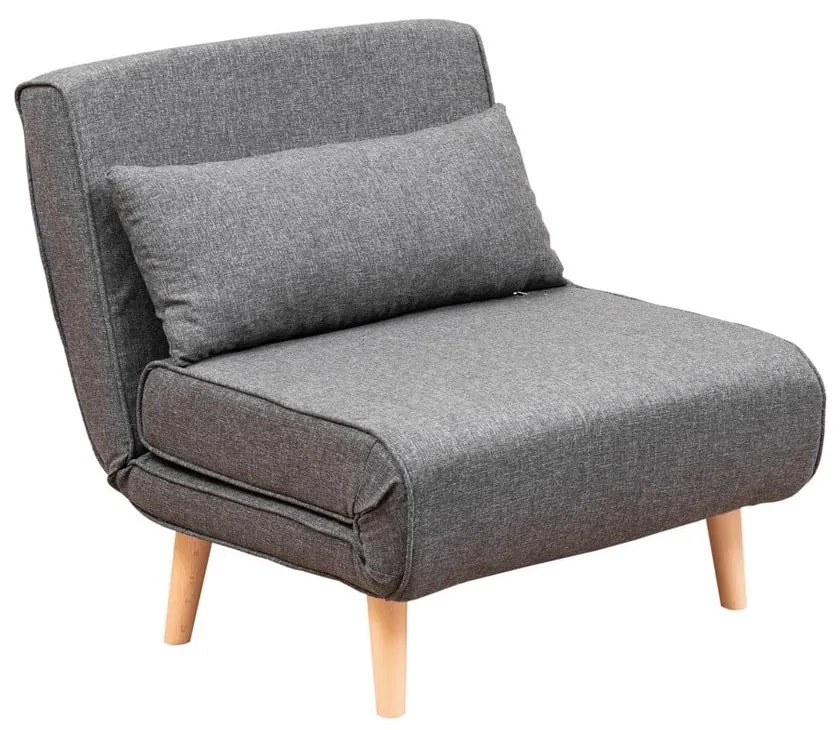 Poltrona grigio scuro Folde - Artie