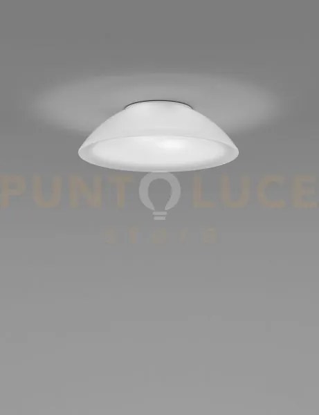 Infinita plafoniera applique 53 bianco satinato e bianco opaco 1 l22gg