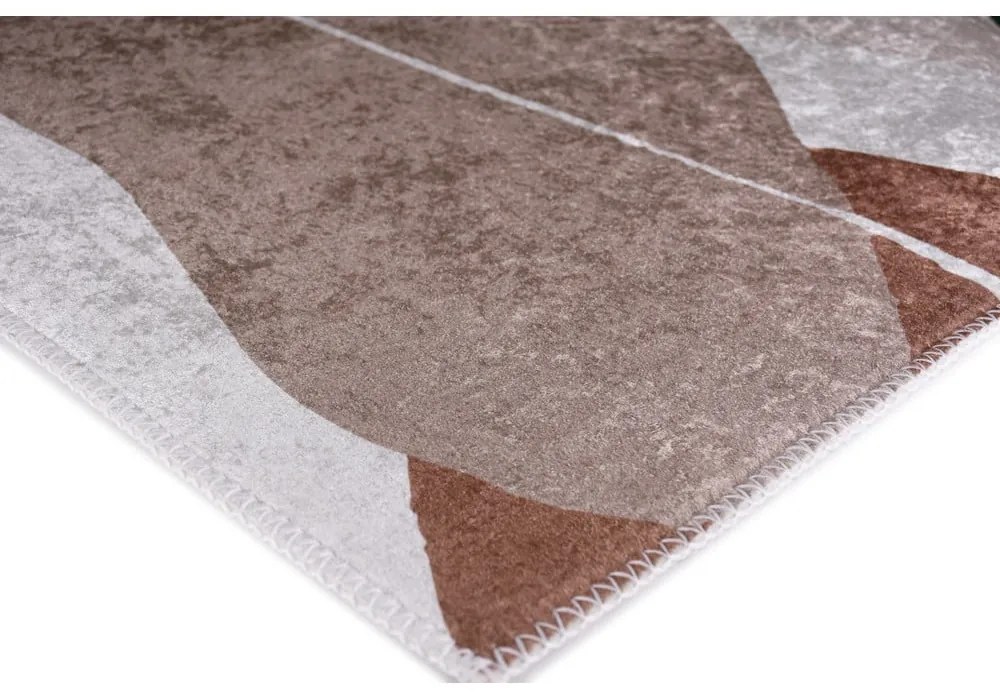 Passatoia color crema lavabile 80x200 cm Sandy Rocks – Vitaus