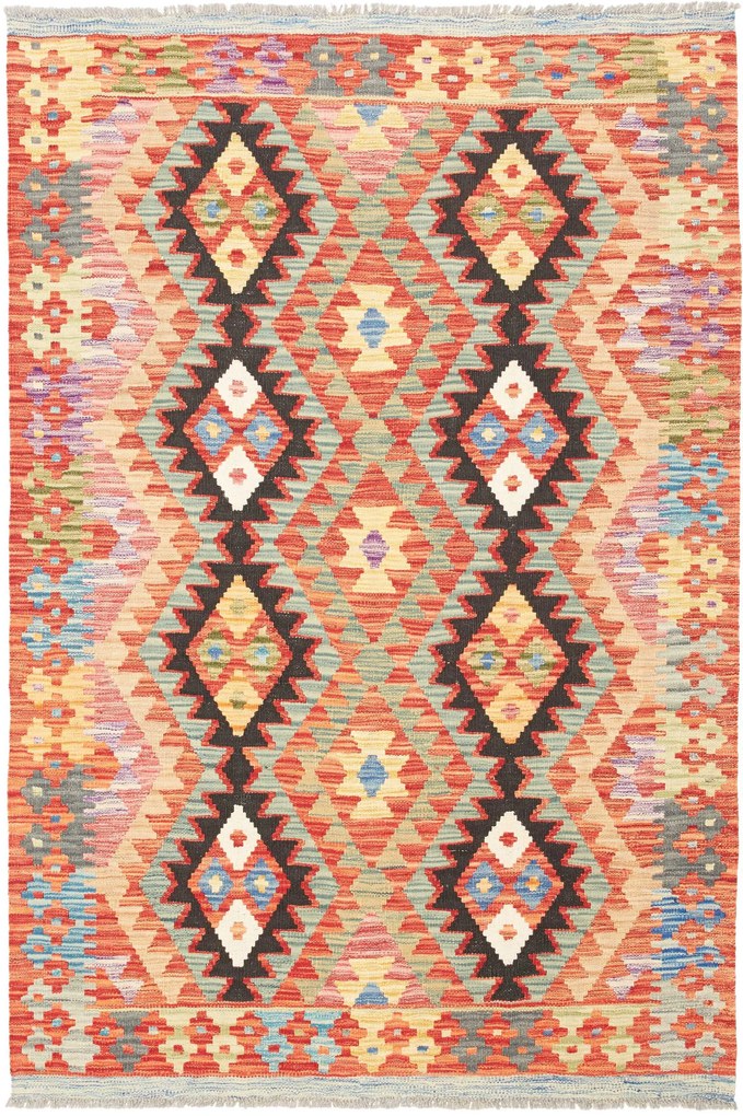 Kilim Tappeto 120x180 (Pakistan) Tessuto A Mano