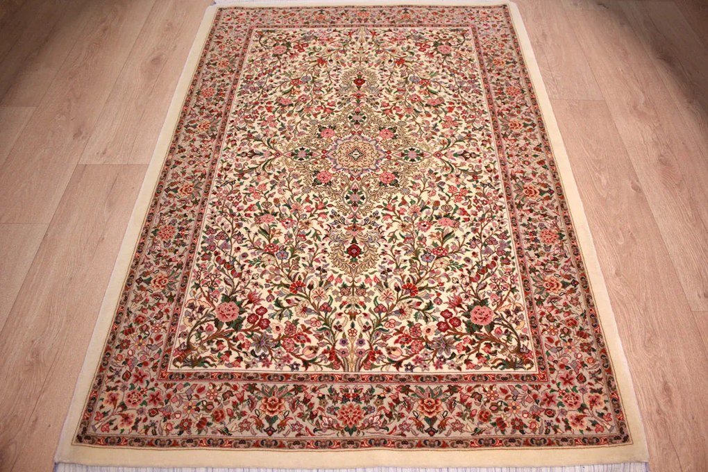 Persian Tappeto 100 x 150 (Iran) Annodato A Mano
