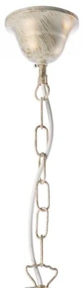 ONLI - Lampadario a sospensione con catena LUCREZIA 1xE14/6W/230V bronzo