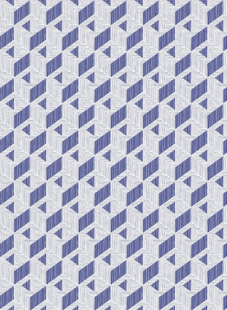 Coordonne Carta da parati Inca - Navy
