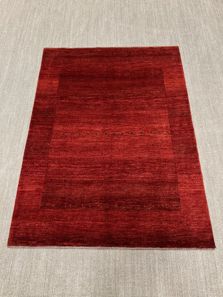 Loribaft Tappeto persiano 150x200 Rosso (Iran) Annodato A Mano
