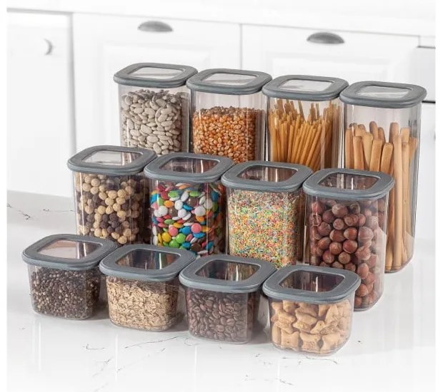 Dózy v sadě 12 ks na sypké potraviny Fresco – Hermia