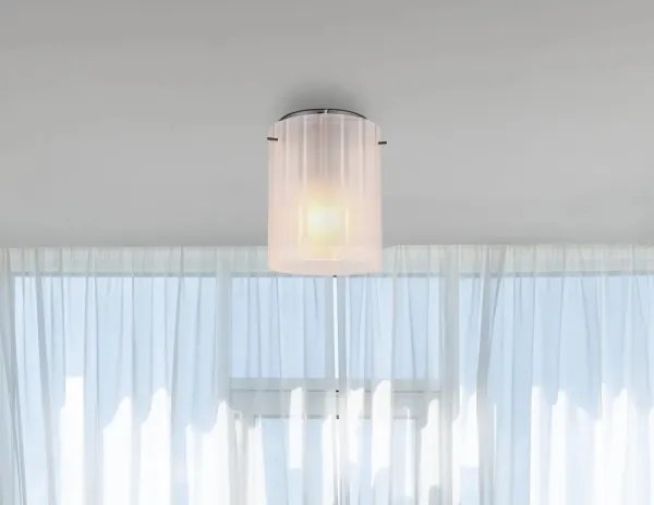 Globo 15904DF - Plafoniera TULIVAR 1xE27/40W/230V diametro 18 cm bianco