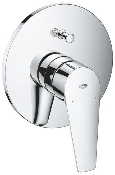GROHE 29190001 - Miscelatore per vasca BAUEDGE DN 15, finitura cromo lucido