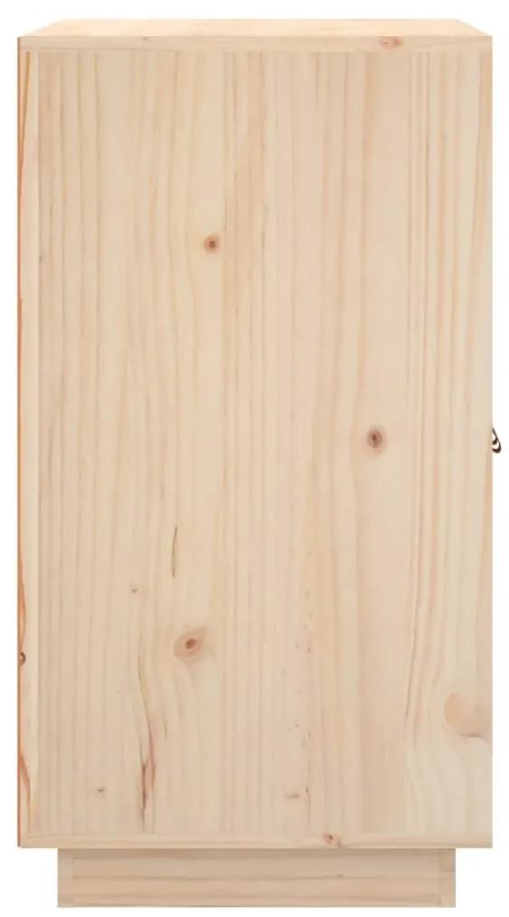 Credenza 65,5x40x75 cm in legno massello di pino