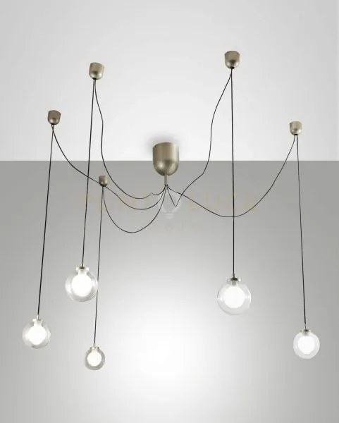 Blog led  sospensione oro opaco 5 luci 3472-48-225
