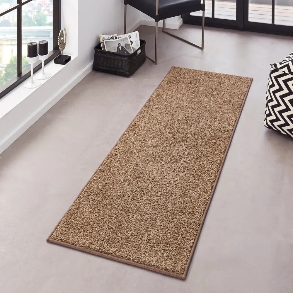 Runner marrone , 80 x 300 cm Pure - Hanse Home