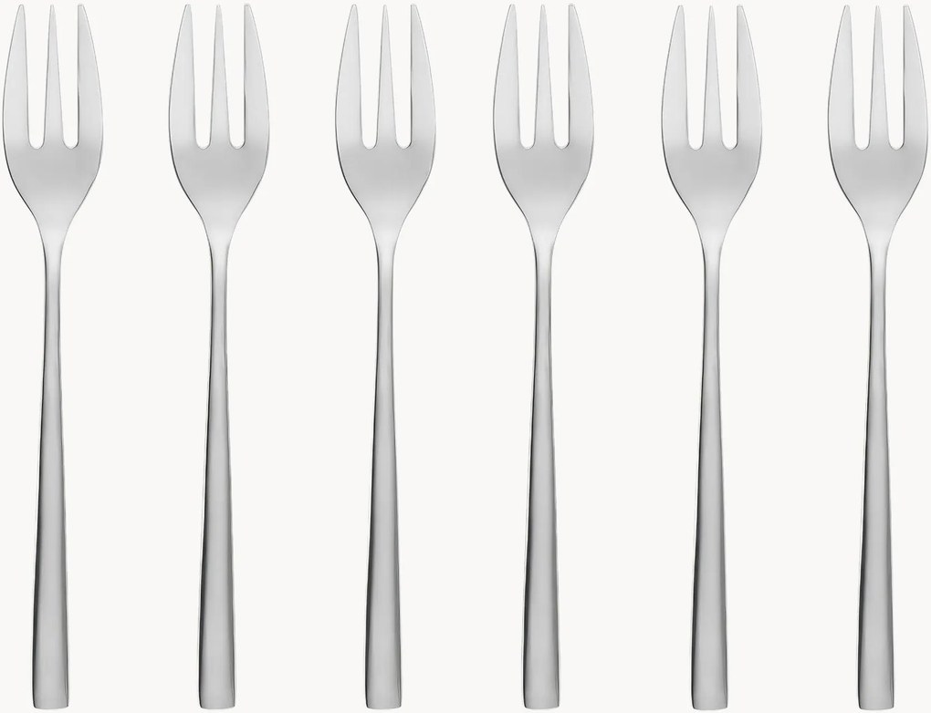 Set di 6 forchette da torta Lusol