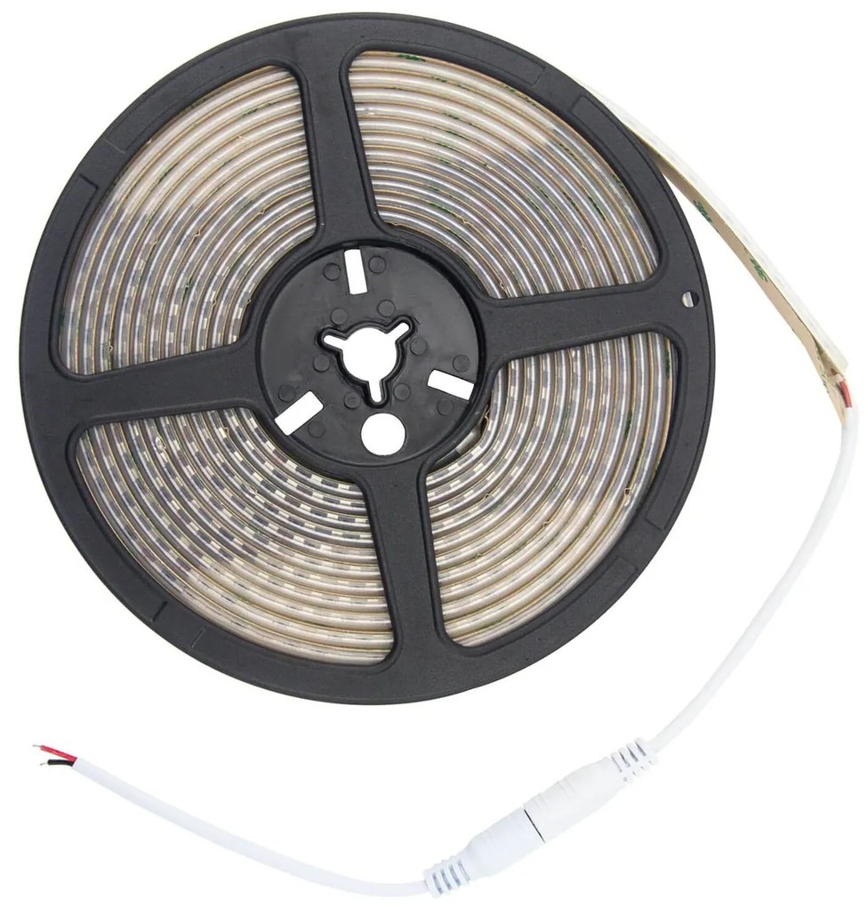 Striscia LED Professional 2835/140 - IP67 - 15W/m - 5m - 24V Colore Bianco Naturale 4.000K