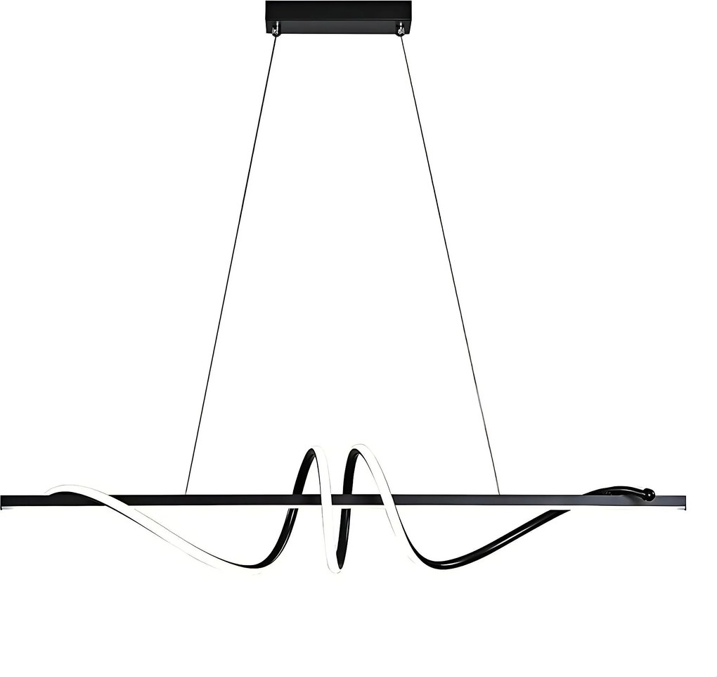 Lampa wisząca LHJ023-CP 120 cm BLACK