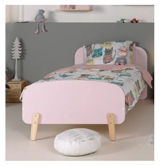 Lettino rosa, 200 x 90 cm Kiddy - Vipack