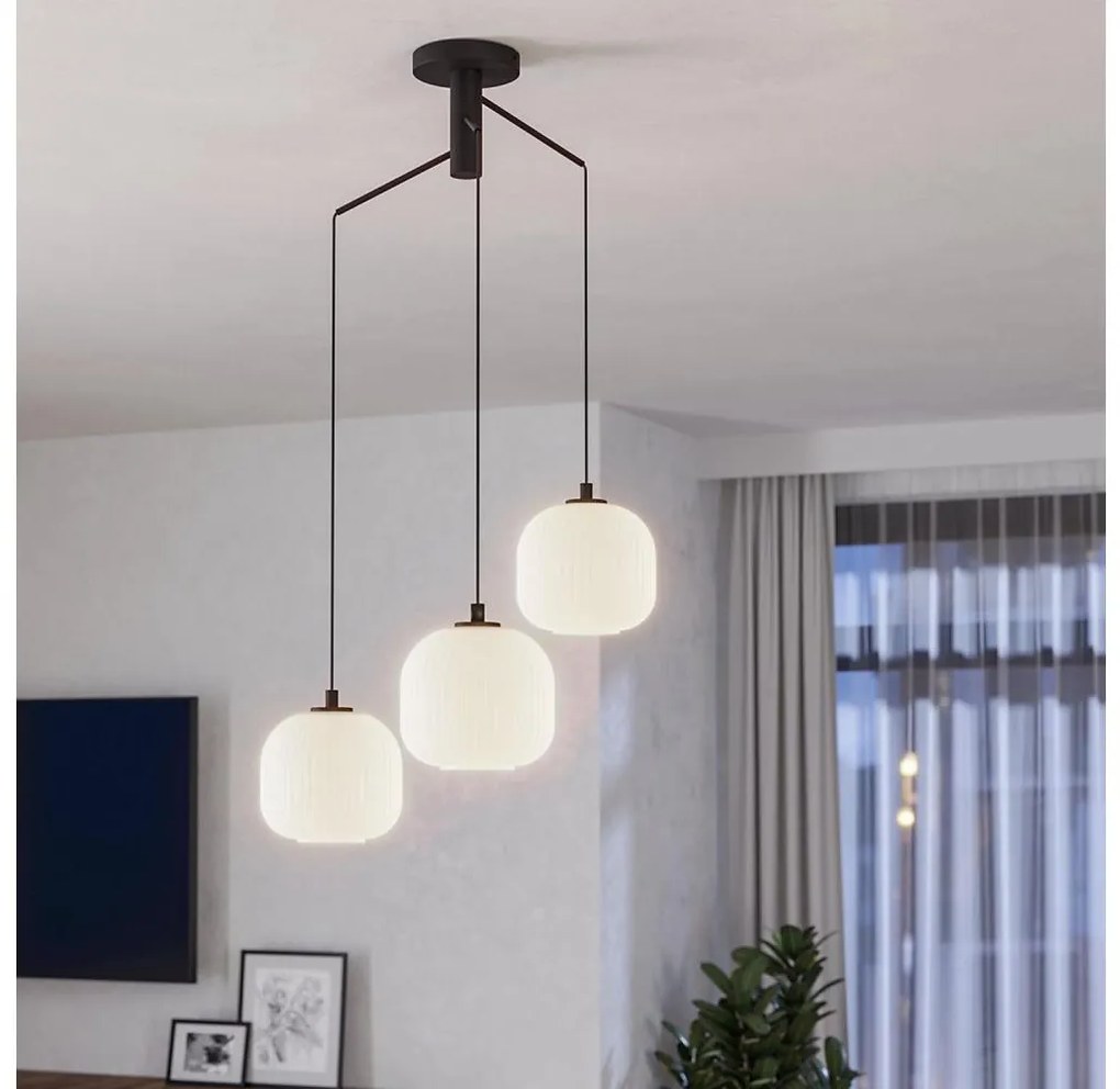 Eglo 99368 - Lampadario a sospensione con filo MANTUNALLE 3xE27/40W/230V