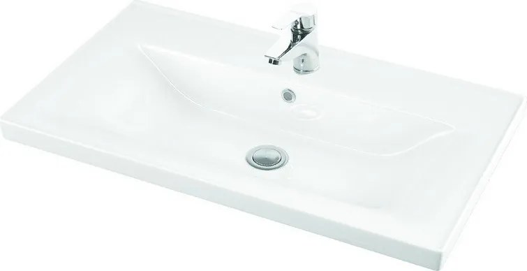 Lavabo bagno 100 cm sospeso Litos-SV10 - KAMALU
