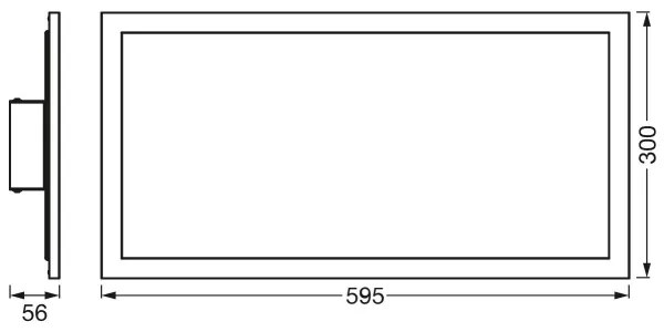 Ledvance - Plafoniera LED PLANON LED/22W/230W
