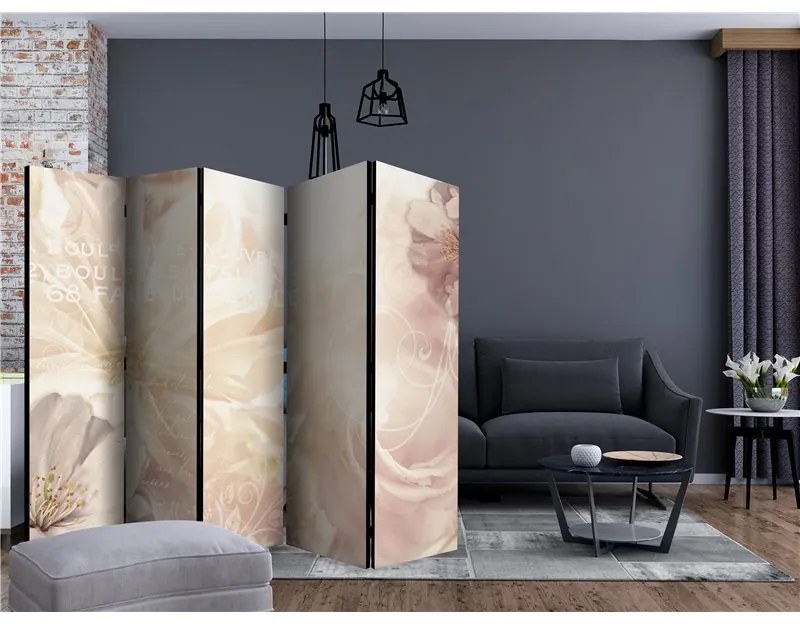 Paravento  Kiss of Gentleness II [Room Dividers]  Colore ---, Dimensioni e Misure 225x172