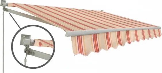 Tenda Da Sole Con Braccia Estendibili 300x200 Cm Sangiorgio Multiriga Beige