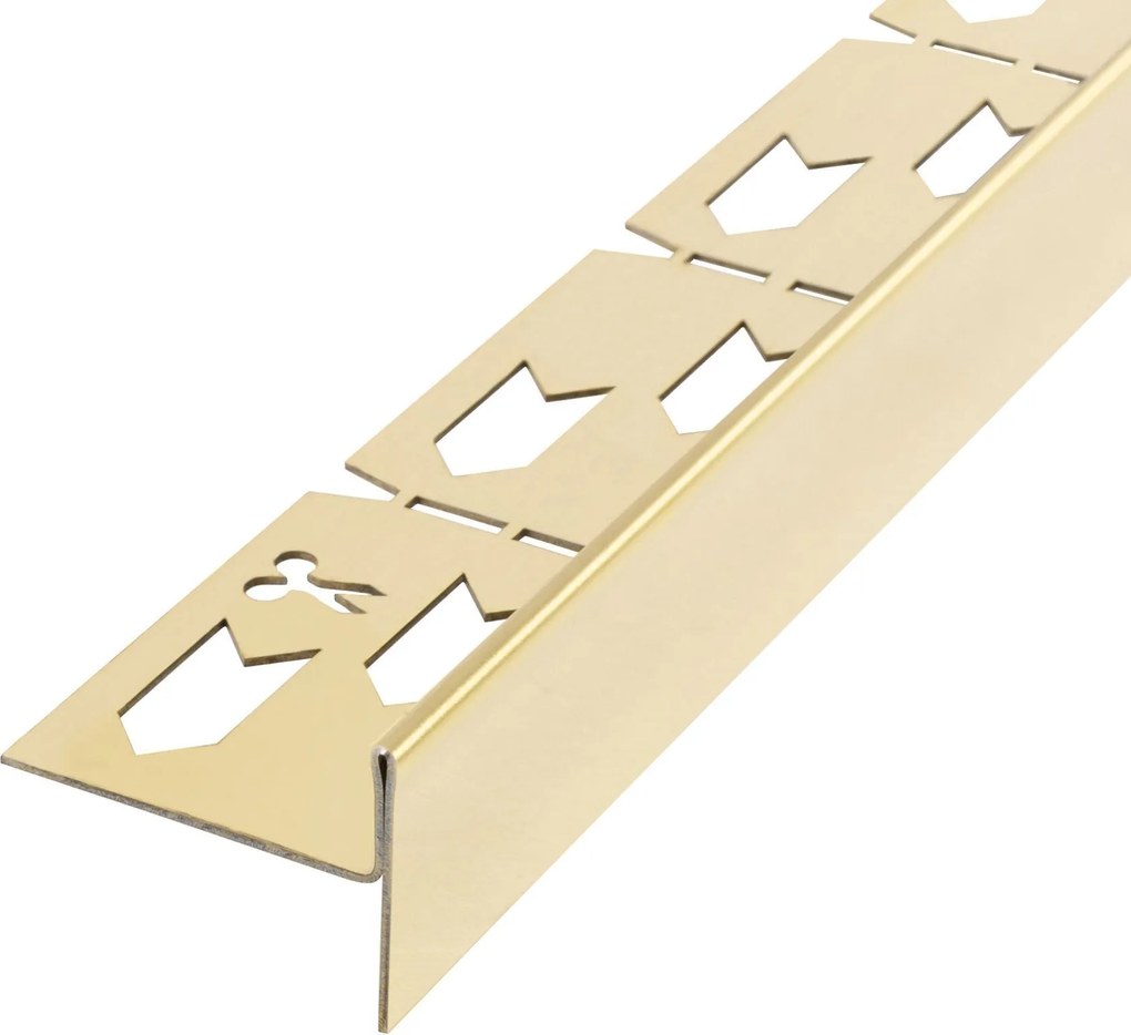 Profilo doccia pendenzato  120cm Gold
