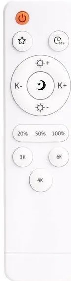 Ecolite WZSD-50W/LED - Plafoniera LED dimmerabile DIAMANT LED/50W/230V + telecomando