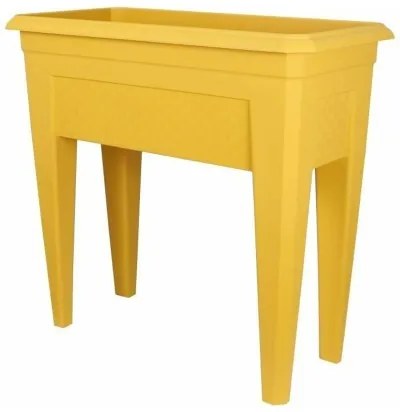 Vaso Riviera Giallo Rettangolare 60 cm