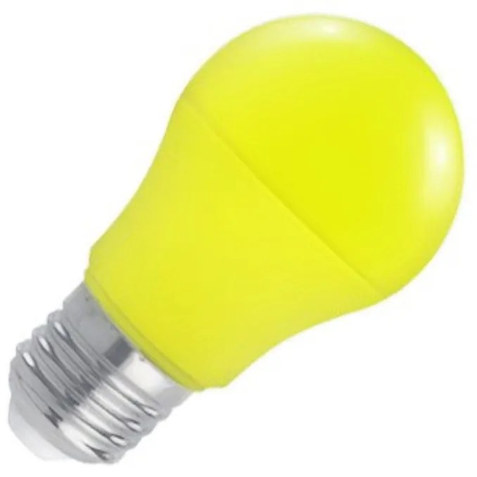 Lampadina LED E27 5W GIALLO Colore Giallo