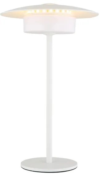 Globo 21024W-LED Lampada da tavolo ricaricabile KYLER LED/3W/3,7V 1800/2700/3000K bianco