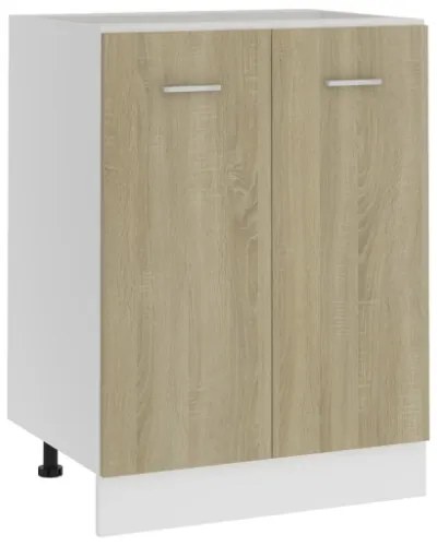 Armadio Inferiore Rovere Sonoma 60x46x81,5 cm in Truciolato