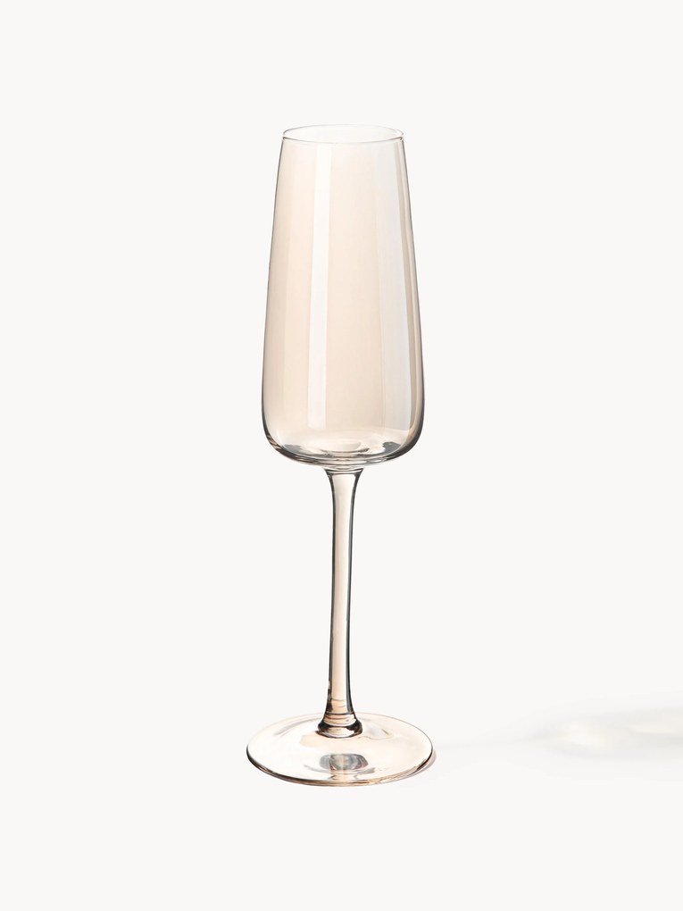 Flute champagne in vetro soffiato Ellery 4 pz