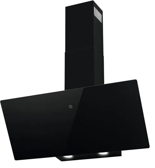 Cappa a parete Verticale Nera 90cm VRT BK A90 2LS FABER nero L 92 cm