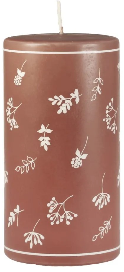 Candela marrone, tempo di combustione 87 h Fleur - Unipar