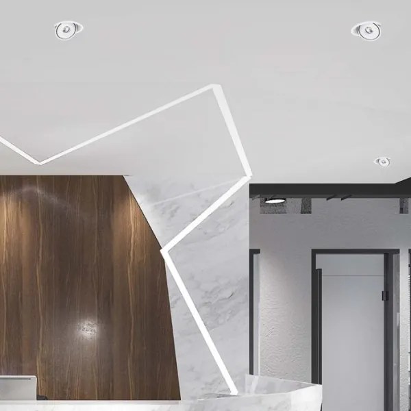 LED Faretto da incasso LED/12W/230V 3000/4000/6400K diametro 12 cm bianco