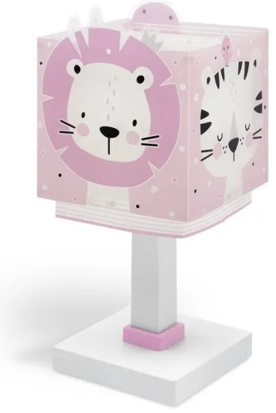 Dalber 63111S - Lampada per bambini JUNGLE 1xE14/8W/230V rosa