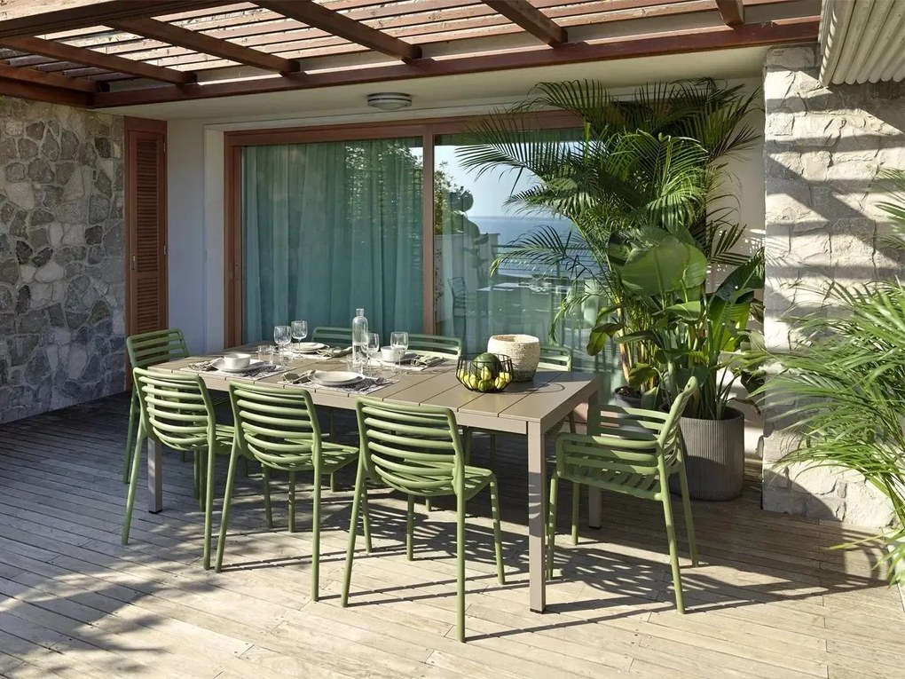 Dining set rio alu 140 doga