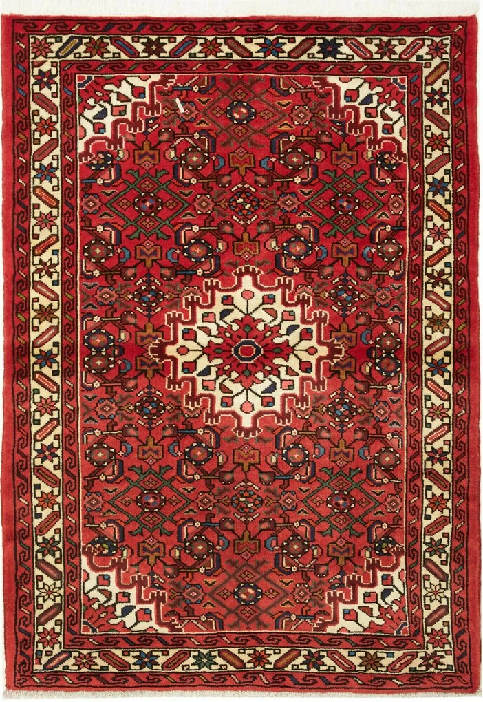 Hamedan Tappeto 100 x 150 (Iran) Annodato A Mano