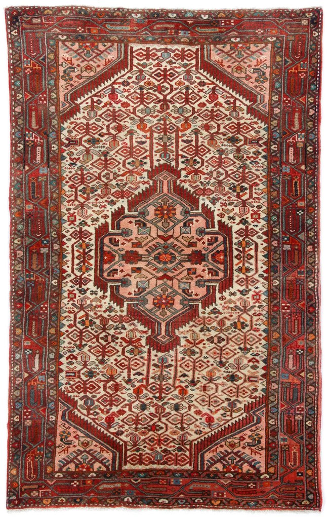 Hamedan Tappeto 180x110 (Iran) Annodato A Mano