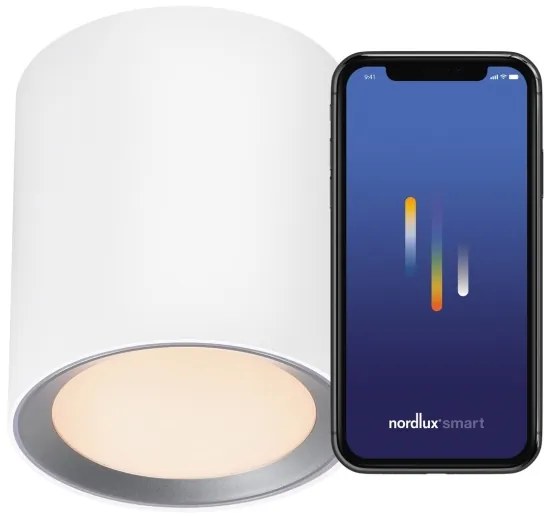 Nordlux -Lampada LED dimmerabile da bagno LANDON SMART LED/8W/230V IP44 bianco