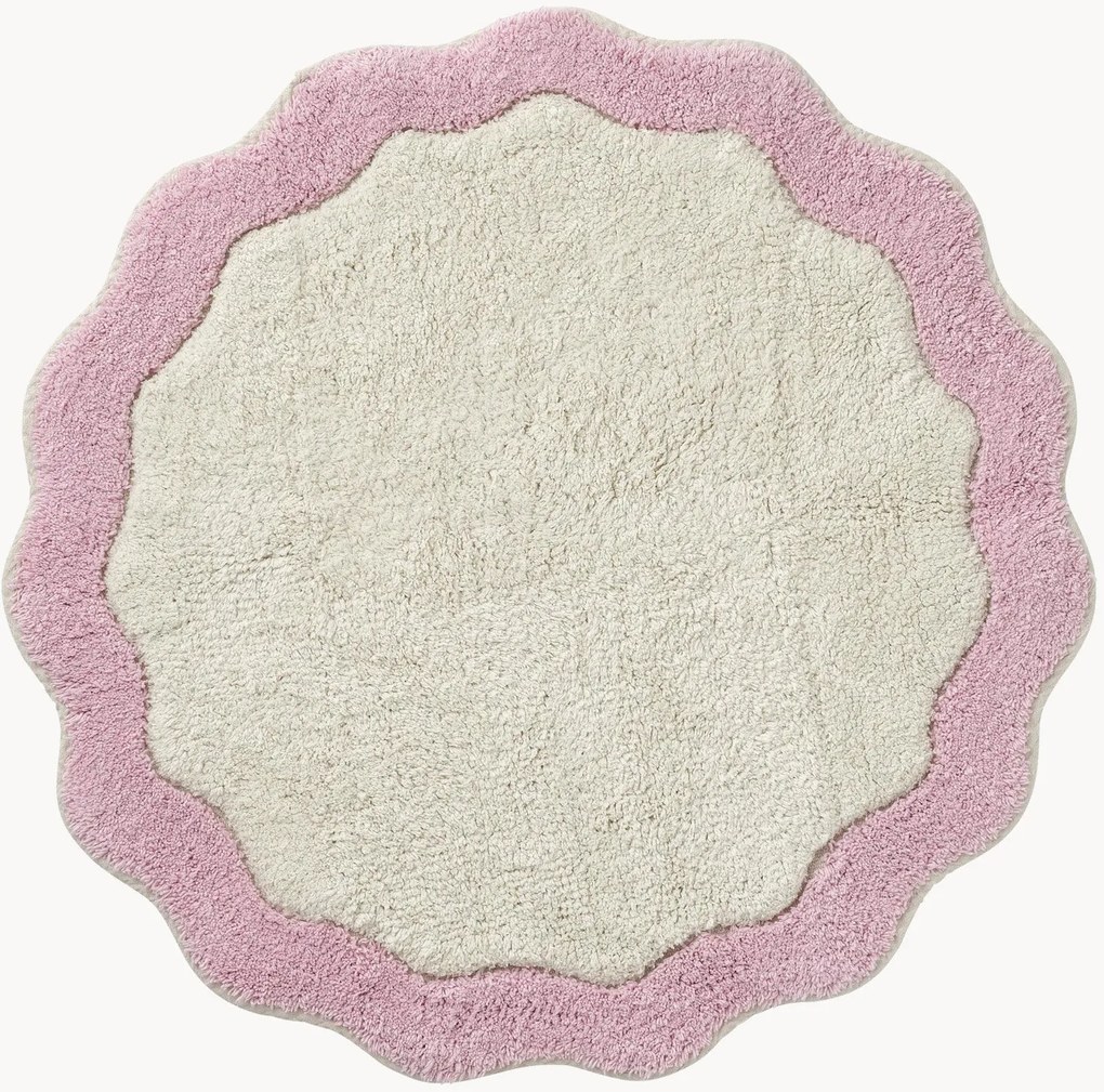 Tappeto da bagno in cotone Scallop