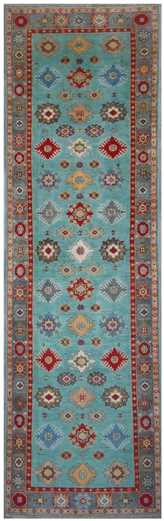 Kazak Tappeto 80 x 290 (Pakistan) Annodato A Mano