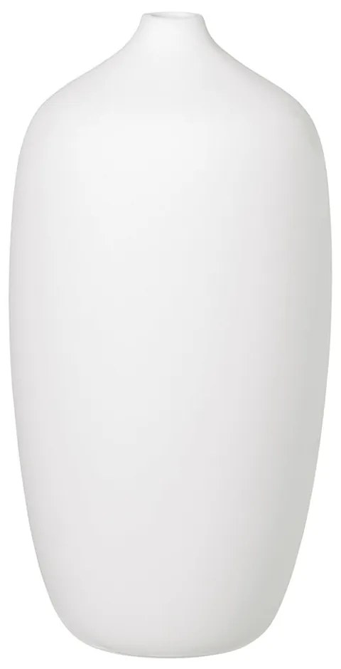 Vaso in ceramica bianca fatto a mano Ceola - Blomus