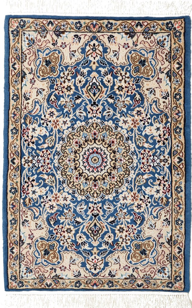 Nain Tappeto 60 x 90 (Iran) Annodato A Mano