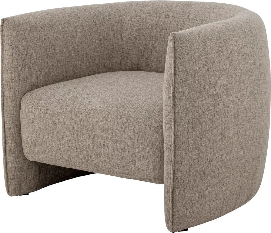 Poltrona beige Bacio - Bloomingville